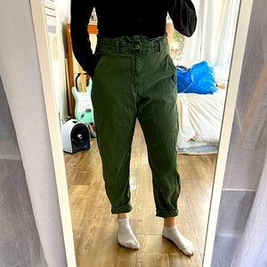 Zara paperbag pants